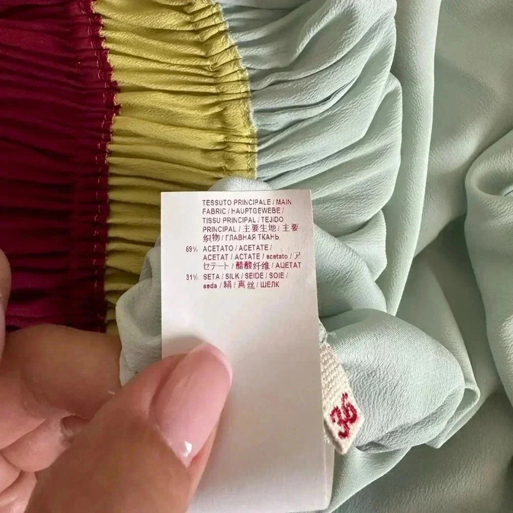 Marni Dress SZ 4 Blue long sleeve dress - Picture 10 of 10